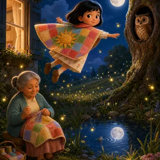 Lila's Moonlit Quilt